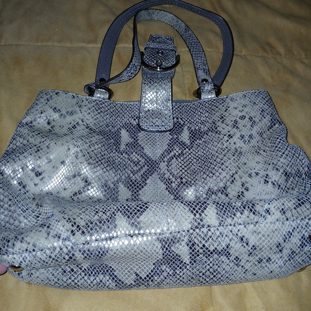 Coach Limited Python Hand Bag year 2012 perfect condition VINTAGE RARE - Picture 8 of 13